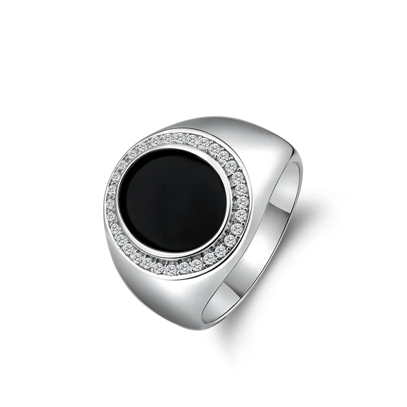 ANZIW 925 Sterling Silver Men Wedding Engagement Rings Black Oval Male Silver Accessaries Birthday Halo Rings Girls Jewelry Gift
ANZIW 925 Sterling Silver Men Wedding Engagement Rings Black Oval Male Silver Accessaries Birthday Halo Rings Girls Jewelry Gift