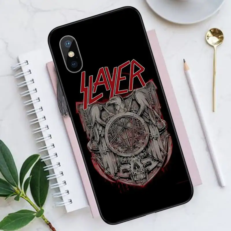 Slayer Heavy Metal Rock Band Amazing Phone Case for iPhone 11 12 pro XS MAX 8 7 6 6S Plus X 5S SE 2020 XR Luxury brand shell
Slayer Heavy Metal Rock Band Amazing Phone Case for iPhone 11 12 pro XS MAX 8 7 6 6S Plus X 5S SE 2020 XR Luxury brand shell