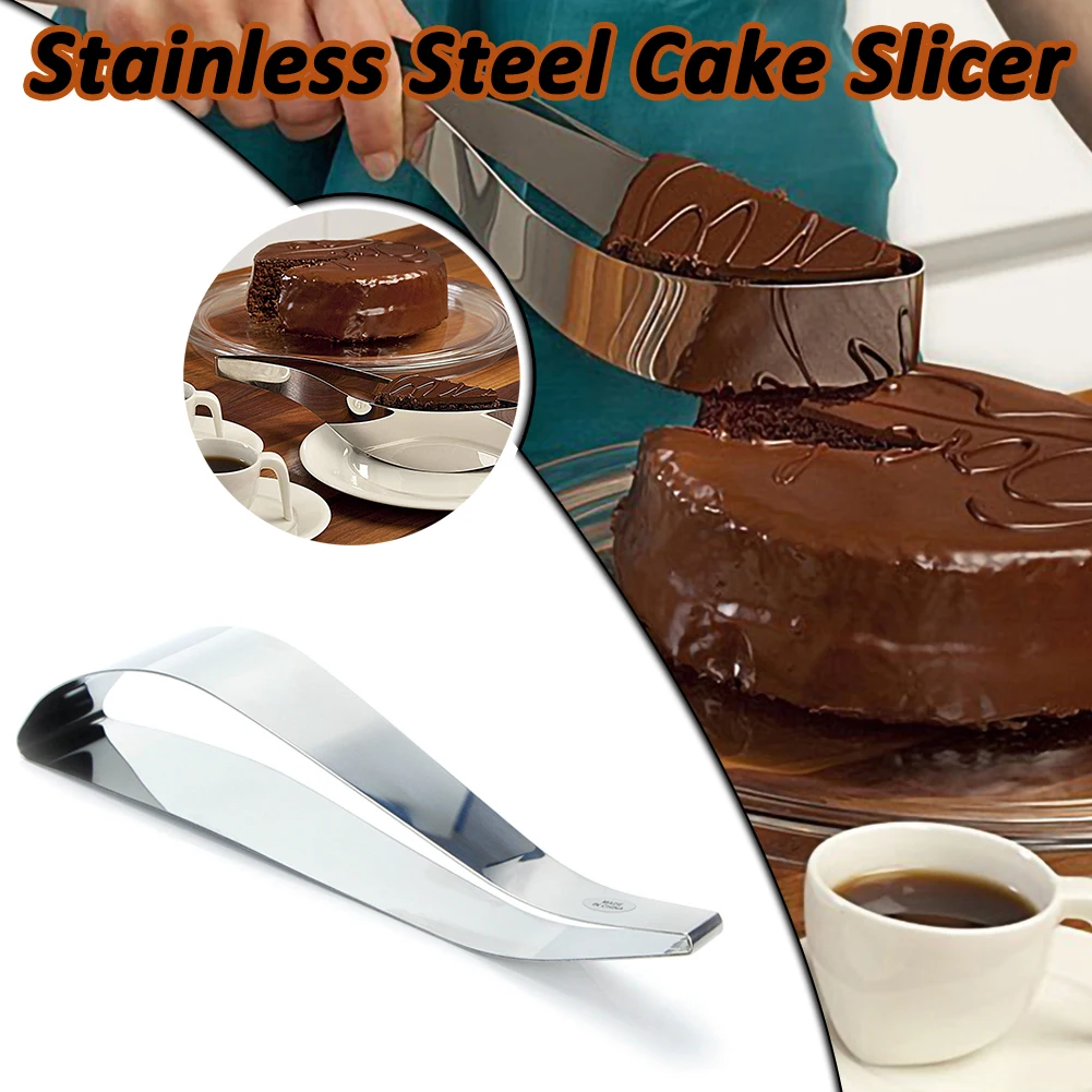 1Pc Stainless Steel Perfect Cake Slicer Cutter Serving 25*4.7cm Irregular Bread Butter Cake Cutter Kitchen Utensils Gadget
1Pc Stainless Steel Perfect Cake Slicer Cutter Serving 25*4.7cm Irregular Bread Butter Cake Cutter Kitchen Utensils Gadget