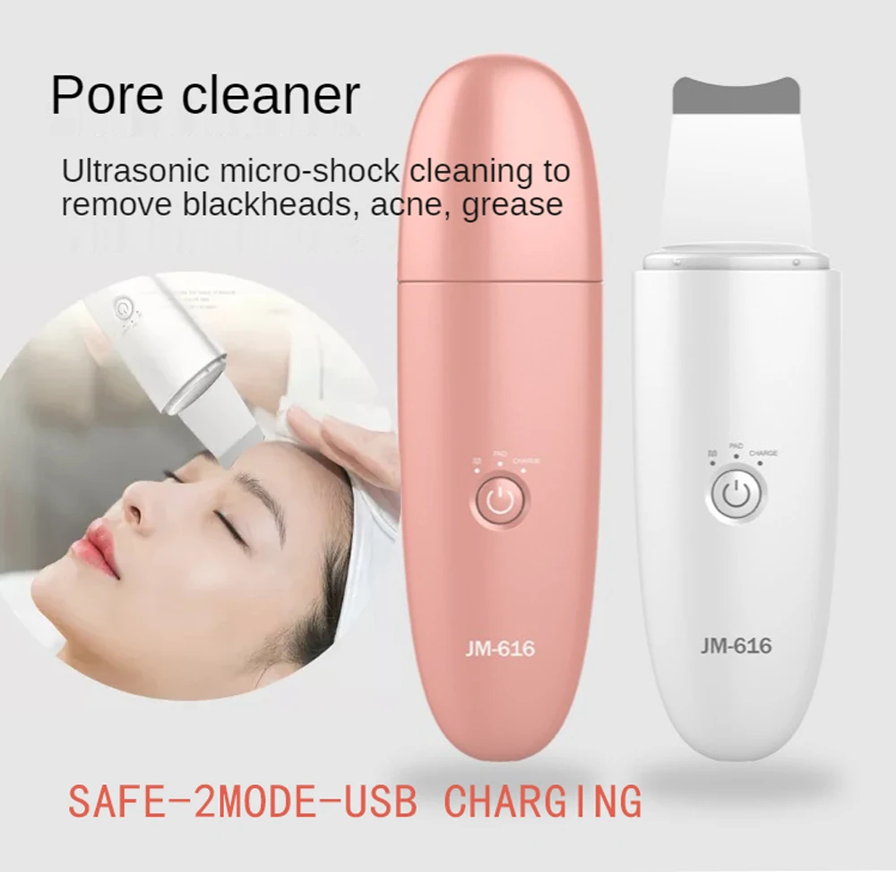 Ultrasonic Pore Cleanser Hot Dead Skin Blackhead Wrinkles Removal Massage Scrubber Vibrate Deep Face Cleaning Skin Lift Shovel
Ultrasonic Pore Cleanser Hot Dead Skin Blackhead Wrinkles Removal Massage Scrubber Vibrate Deep Face Cleaning Skin Lift Shovel