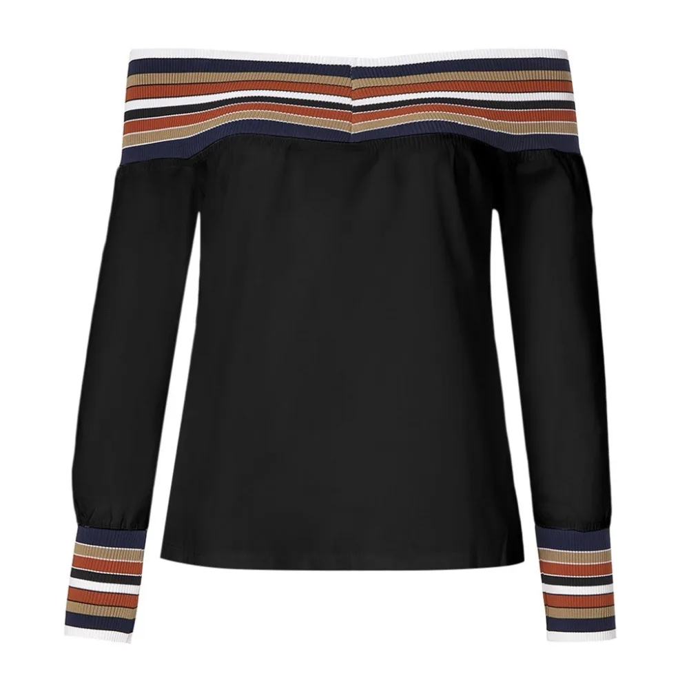 2019 New Women Shirts Fashion Striped Long Sleeve Off Shoulder Slash neck White Blouses Shirts Casual Slim Tops Shirts Blusas
2019 New Women Shirts Fashion Striped Long Sleeve Off Shoulder Slash neck White Blouses Shirts Casual Slim Tops Shirts Blusas