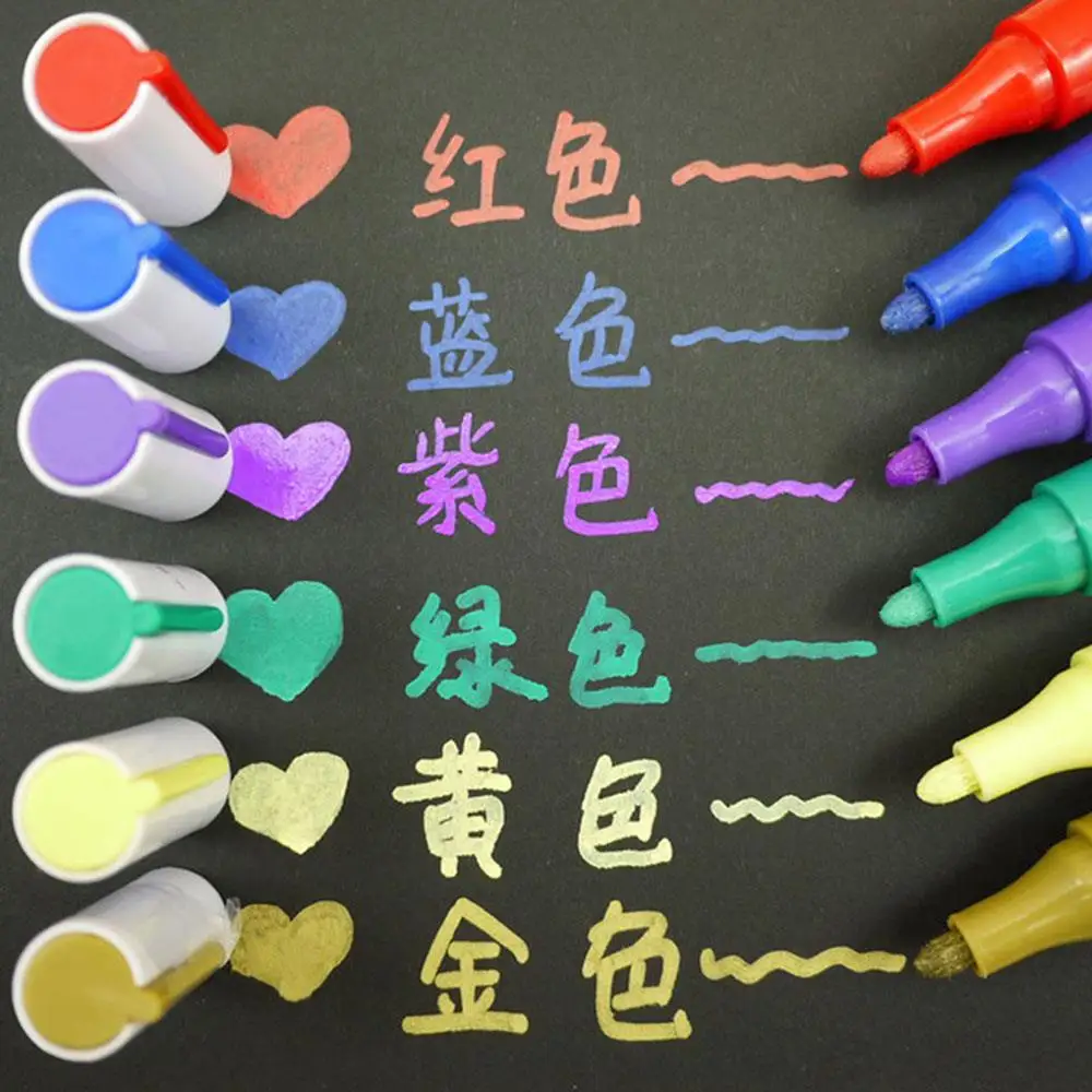 Waterproof ABS Paint Pen Marker Pen Durable Gifts Painting Students Colorful Universal Stationery School Writing Tool
Waterproof ABS Paint Pen Marker Pen Durable Gifts Painting Students Colorful Universal Stationery School Writing Tool