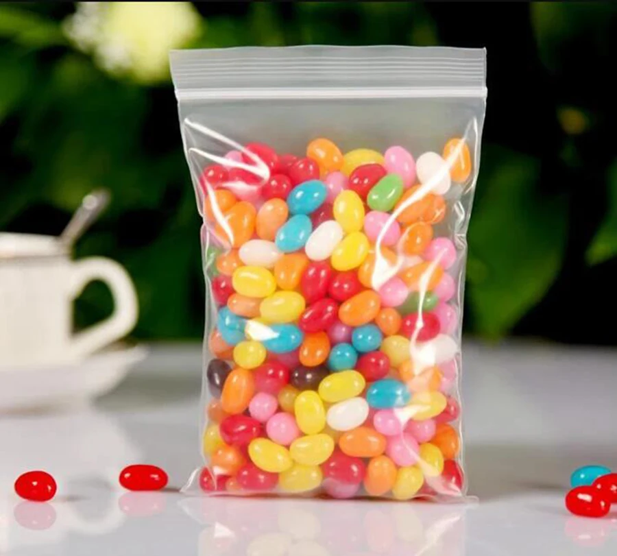 100pcs/pack Resealable Zip Lock Bags Self Seal Clear Plastic Poly Bag Food Storage Package Reclosable Vacuum Fresh Bag
100pcs/pack Resealable Zip Lock Bags Self Seal Clear Plastic Poly Bag Food Storage Package Reclosable Vacuum Fresh Bag