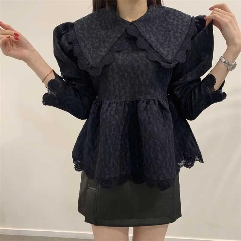 ruffled patchwork chic all-match simple solid shirt elegant termperament mild streetwear chic retro early spring tops 2021 new
ruffled patchwork chic all-match simple solid shirt elegant termperament mild streetwear chic retro early spring tops 2021 new