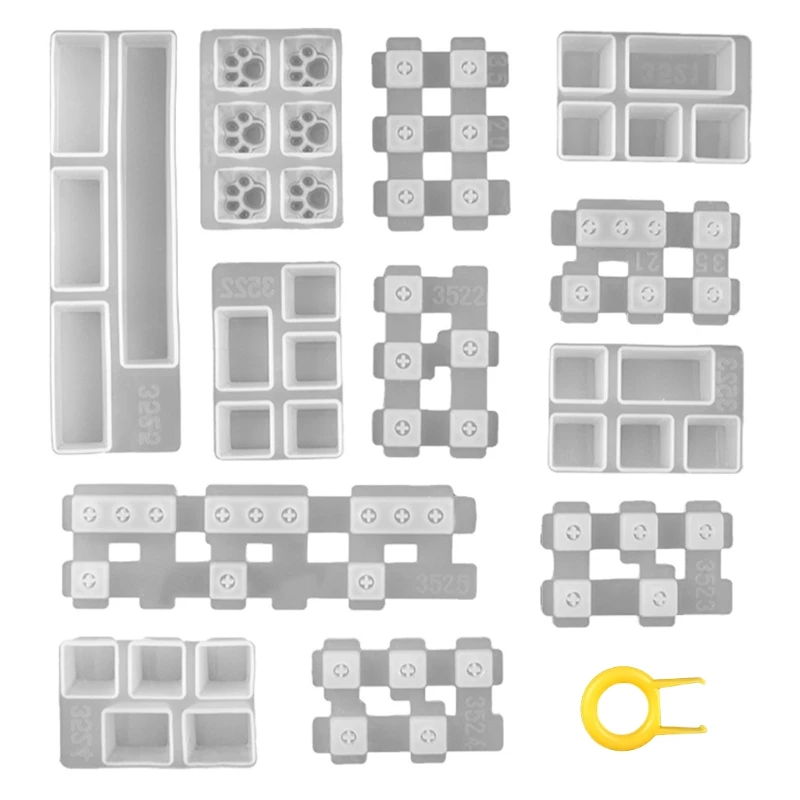 W3JB 1 Set Manual DIY Mechanical Keyboard Key Cap Silicone Mold UV Crystal Epoxy Molds Handmade Crafts Making Tools
W3JB 1 Set Manual DIY Mechanical Keyboard Key Cap Silicone Mold UV Crystal Epoxy Molds Handmade Crafts Making Tools