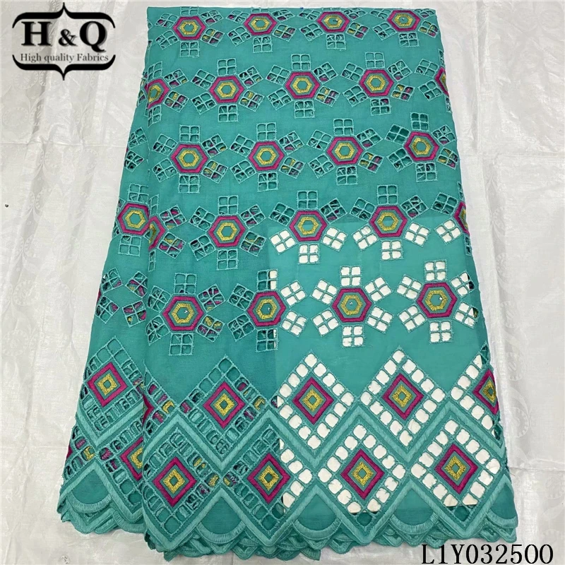 H&Q 2021 fresh swiss dry lace in switzerland 100% cotton fabric high quality embroidery with stones 5 yards/piece for diy
H&Q 2021 fresh swiss dry lace in switzerland 100% cotton fabric high quality embroidery with stones 5 yards/piece for diy