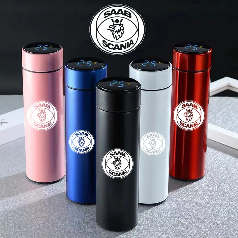 500ML Intelligent Thermos Temperature Display For SAAB 9-2X 9-3 9-4X 9-5 95 900 9000 Customize Stainless Steel Vacuum Water Cup
500ML Intelligent Thermos Temperature Display For SAAB 9-2X 9-3 9-4X 9-5 95 900 9000 Customize Stainless Steel Vacuum Water Cup