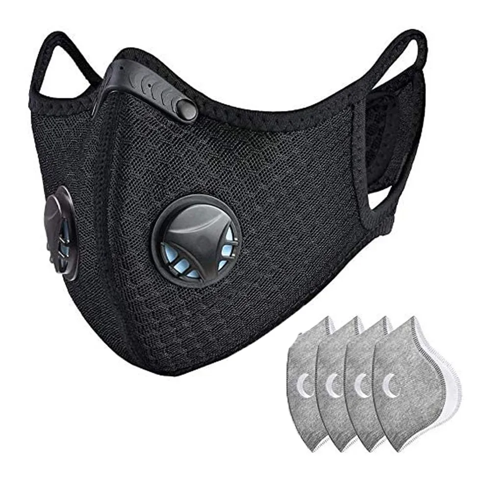 Protective Outdoor Cycling Face Mask Durable Breathable Dustproof Mouth Muffles With 4Pcs Filters Washable Cycling Accessories
Protective Outdoor Cycling Face Mask Durable Breathable Dustproof Mouth Muffles With 4Pcs Filters Washable Cycling Accessories
