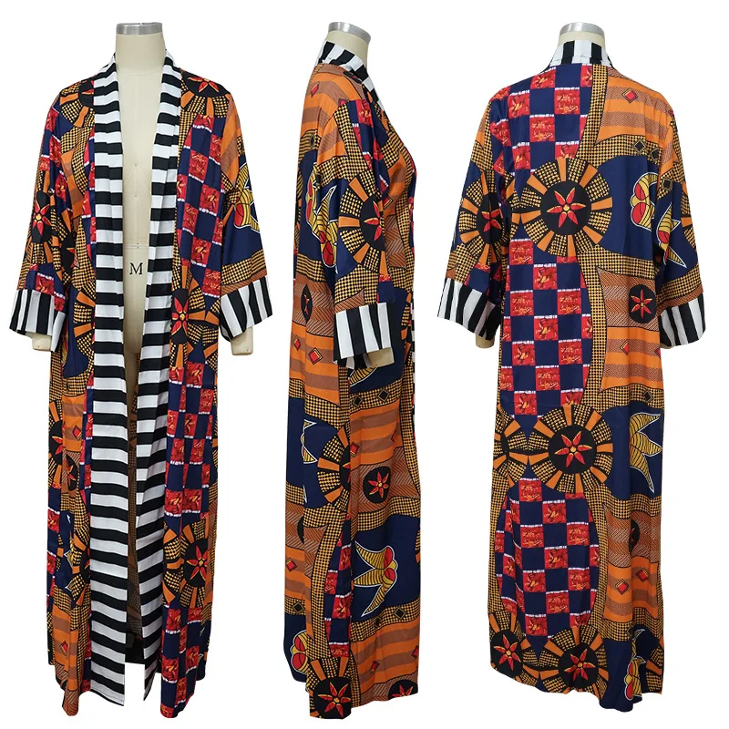 Plus Size African Women Long Trench Coat 2020 Autumn Fashion Printed Female Coats Casual Outwear Loose Oversize Overcoat
Plus Size African Women Long Trench Coat 2020 Autumn Fashion Printed Female Coats Casual Outwear Loose Oversize Overcoat