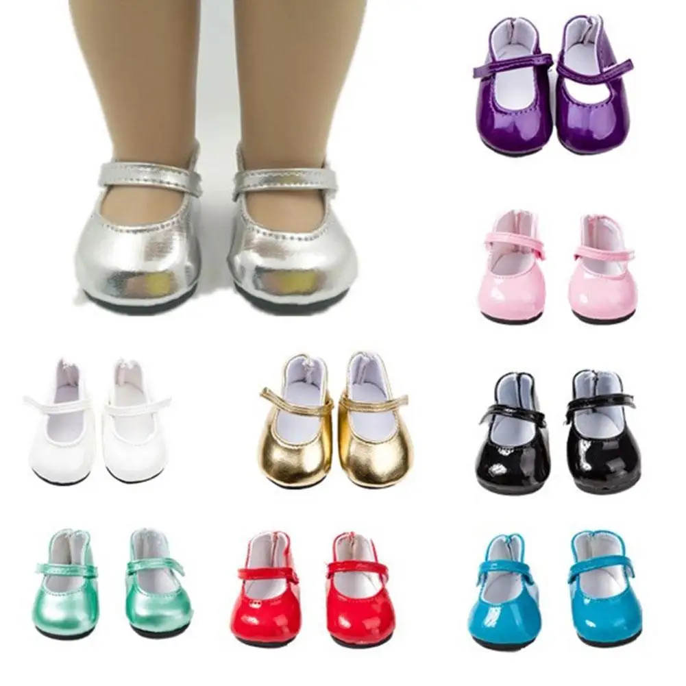 

Кукольная Обувь Одежда ботинки ручной работы 7 см обувь для 18-дюймовых американских и 43 см кукол новорожденных аксессуары для девочек игруш...