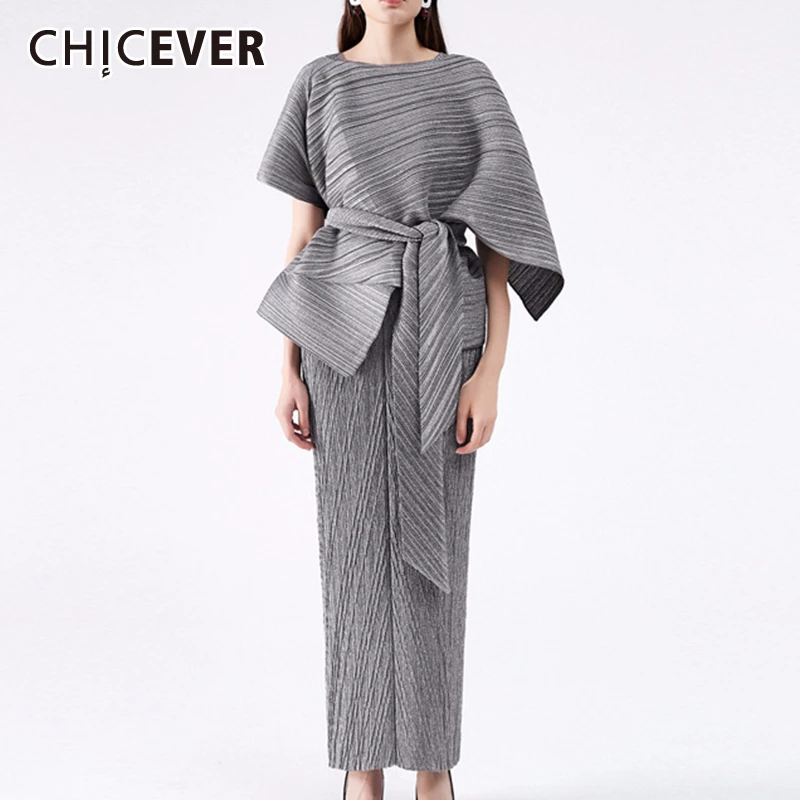 Женский вечерний костюм-двойка CHICEVER, вечерние Асимметричные рубашки с круглым вырезом, платье в полоску без рукавов
Женский вечерний костюм-двойка CHICEVER, вечерние Асимметричные рубашки с круглым вырезом, платье в полоску без рукавов
