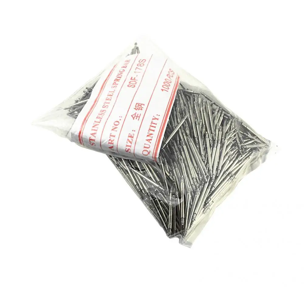 Lightweight 1000Pcs High-quality Watch Band Link Pins Remover Tools Portable Watch Spring Bars Anti-rust for Watchmaker
Lightweight 1000Pcs High-quality Watch Band Link Pins Remover Tools Portable Watch Spring Bars Anti-rust for Watchmaker