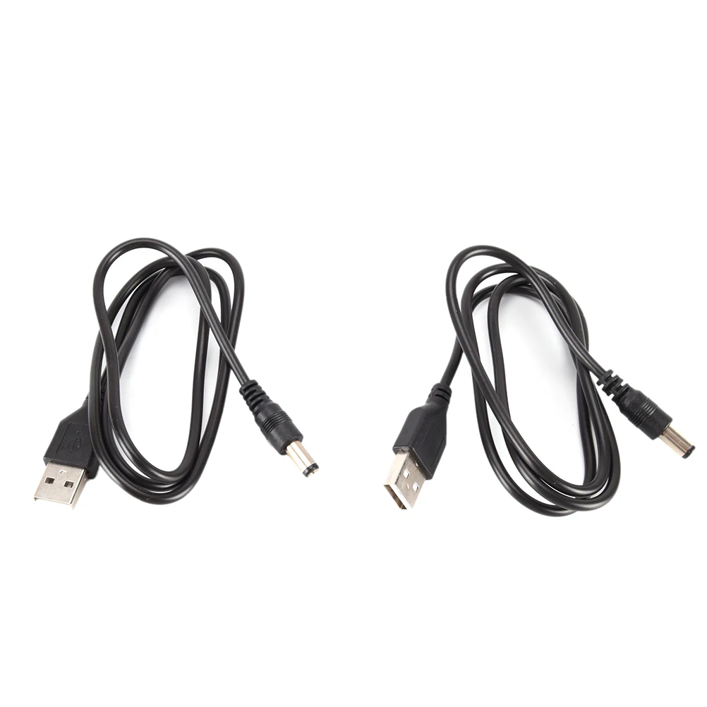 2PCS/lot Portable USB To DC Line Cables 5.5 * 2.1mm Power Cord USB To DC5.5 DC Cable Copper Charging Line
2PCS/lot Portable USB To DC Line Cables 5.5 * 2.1mm Power Cord USB To DC5.5 DC Cable Copper Charging Line