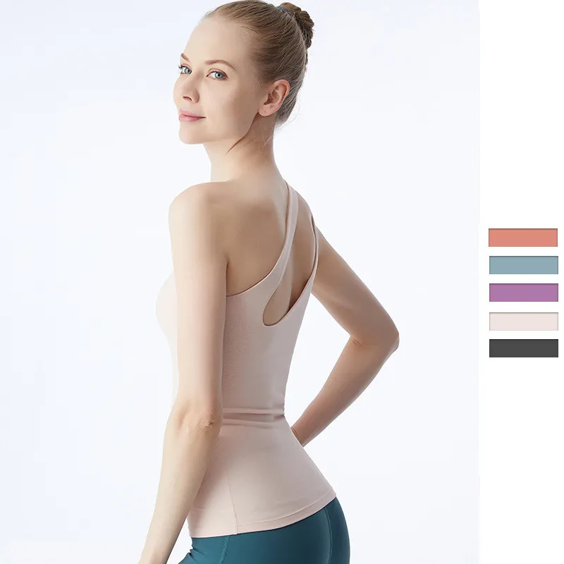 Beautiful Suspenders Chest Pad Yoga Vest Hollow Tight-Fitting Quick-Drying Clothes Fitness Clothes Running Sports Tops
Beautiful Suspenders Chest Pad Yoga Vest Hollow Tight-Fitting Quick-Drying Clothes Fitness Clothes Running Sports Tops