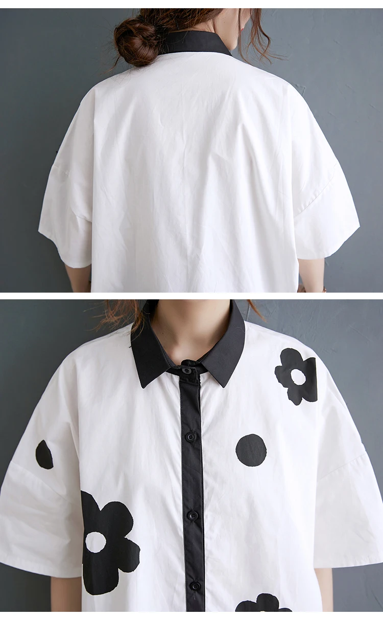 2021 Summer Shirt for Women Vintage Plus Size Bat Short Sleeve Print Loose Casual Tops Female Streetwear Hip Hop Shirts Blouse
2021 Summer Shirt for Women Vintage Plus Size Bat Short Sleeve Print Loose Casual Tops Female Streetwear Hip Hop Shirts Blouse