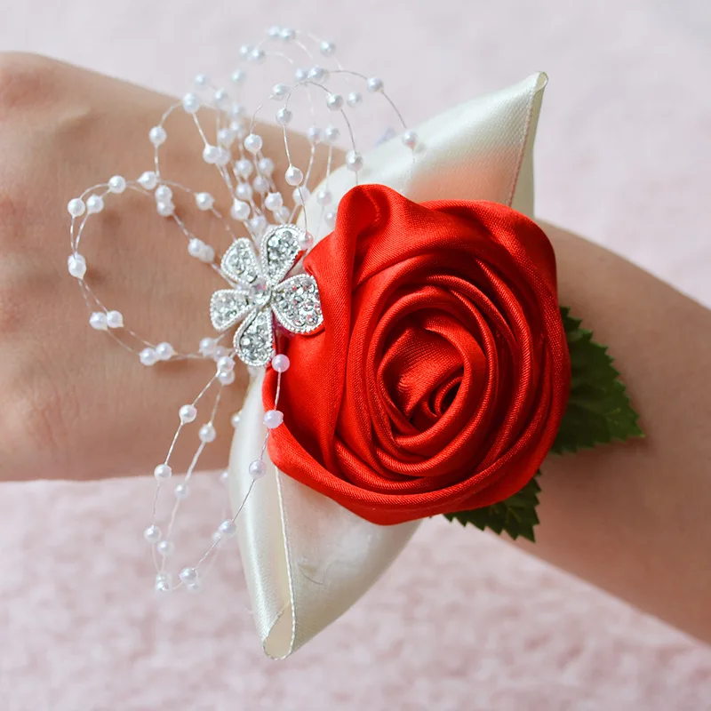 Artificial Flower Wrist Flower Brooch For Wedding Party Bridal Prom Wrist Corsage Bridesmaid Sisters
Artificial Flower Wrist Flower Brooch For Wedding Party Bridal Prom Wrist Corsage Bridesmaid Sisters