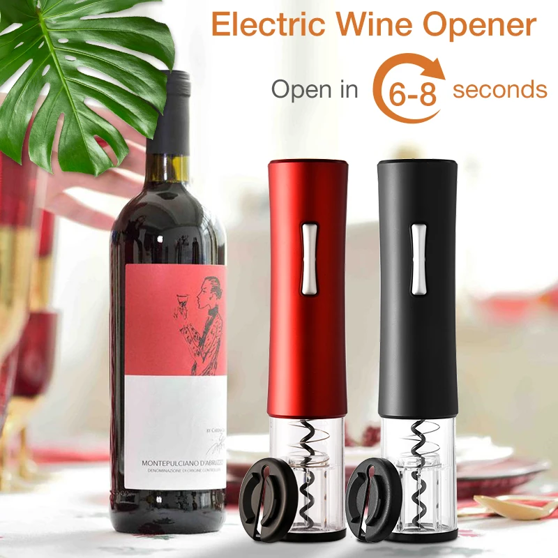 Automatic Bottle Opener Wine Opener Electric Red Wine Opener Foil Cutter Jar Opener Kitchen Accessories Wine Opener Rechargeable
Automatic Bottle Opener Wine Opener Electric Red Wine Opener Foil Cutter Jar Opener Kitchen Accessories Wine Opener Rechargeable