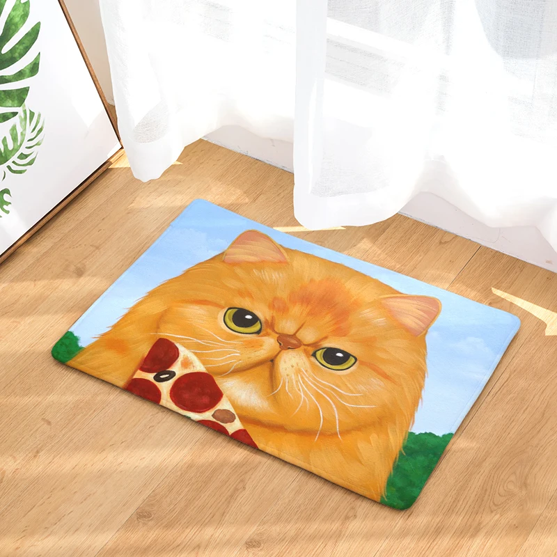 Cartoon Cat Printed Entrance Floor Doormat Home Decor Living Room Carpet Absorbent Bathroom Mat Kitchen Non Slip Rug
Cartoon Cat Printed Entrance Floor Doormat Home Decor Living Room Carpet Absorbent Bathroom Mat Kitchen Non Slip Rug