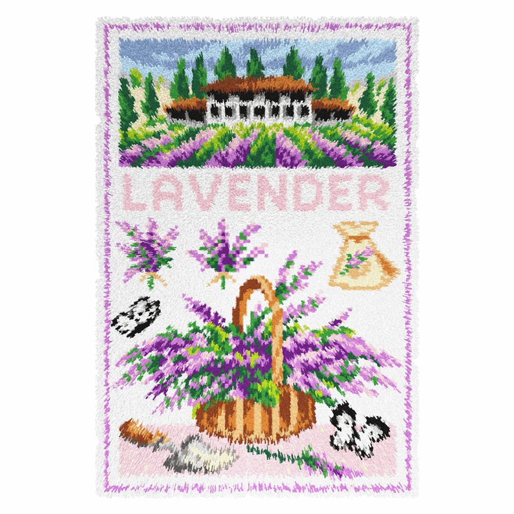 DIY carpet do it yourself Carpet embroidery set with Pre-Printed Pattern Latch hook rug kits Flower Hobby and needlework Rug
DIY carpet do it yourself Carpet embroidery set with Pre-Printed Pattern Latch hook rug kits Flower Hobby and needlework Rug