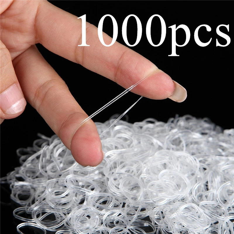 1000 шт. прозрачный держатель для волос, Женская резинка для волос, резинка, силиконовый держатель для конского хвоста, эластичная резинка из ...
1000 шт. прозрачный держатель для волос, Женская резинка для волос, резинка, силиконовый держатель для конского хвоста, эластичная резинка из ...