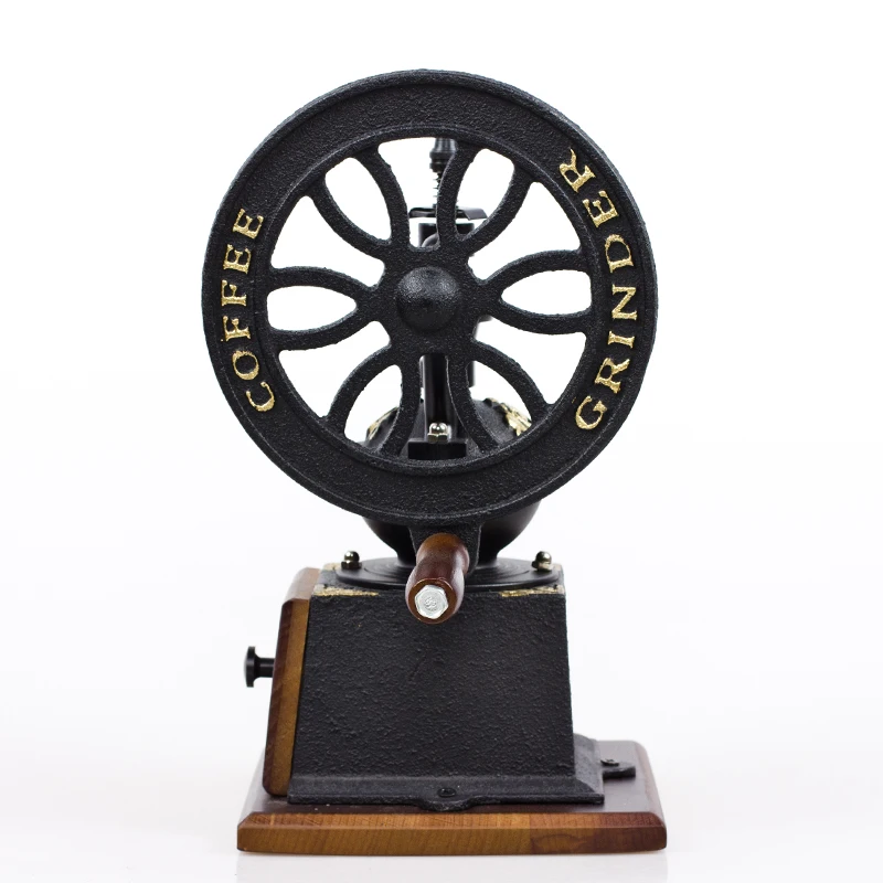 Large manual coffee grinder retro ferris wheel design steel grinding core wooden hand grinder coffee machine CY529
Large manual coffee grinder retro ferris wheel design steel grinding core wooden hand grinder coffee machine CY529