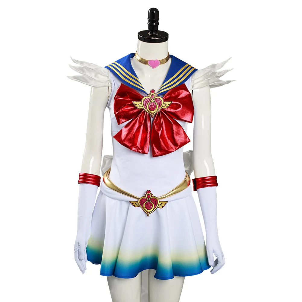 Anime Girls Sailor Moon Cosplay Eternal Tsukino Usagi Costumes Bowknot Dress Kawaii Lolita Sailor Uniform Costume Dress Outfits
Anime Girls Sailor Moon Cosplay Eternal Tsukino Usagi Costumes Bowknot Dress Kawaii Lolita Sailor Uniform Costume Dress Outfits