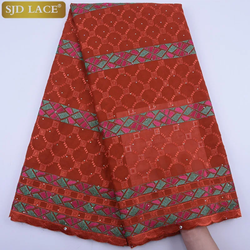SJD LACE African Cotton Lace Fabric Embroidery Dry Lace High Quality Swiss Voile In Switzerland Fabric For Party Dress A1824
SJD LACE African Cotton Lace Fabric Embroidery Dry Lace High Quality Swiss Voile In Switzerland Fabric For Party Dress A1824