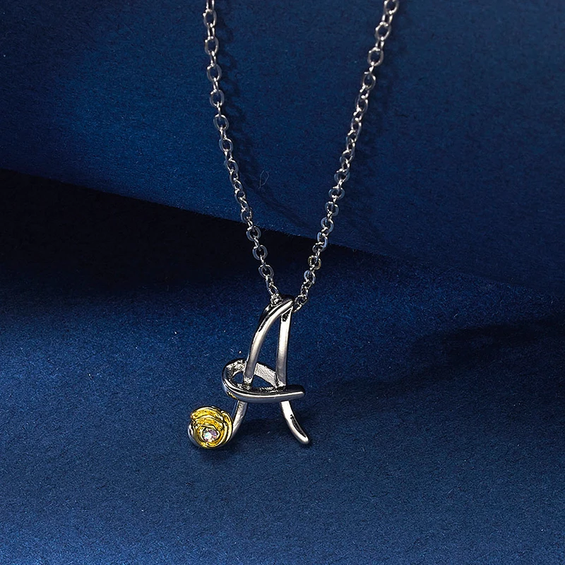 A-Z Rose Collars Jewelry 26 Letters Initial Necklace for Women Alphabet Pendants Necklaces Friends Family Old English Gift
A-Z Rose Collars Jewelry 26 Letters Initial Necklace for Women Alphabet Pendants Necklaces Friends Family Old English Gift