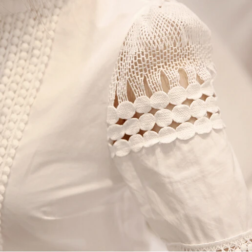 2021 Summer New Women Blouses Slim Bottoming Long-sleeved White Shirt Lace Hook Flower Hollow Casual Shirts Blouse Plus Size 5xl
2021 Summer New Women Blouses Slim Bottoming Long-sleeved White Shirt Lace Hook Flower Hollow Casual Shirts Blouse Plus Size 5xl