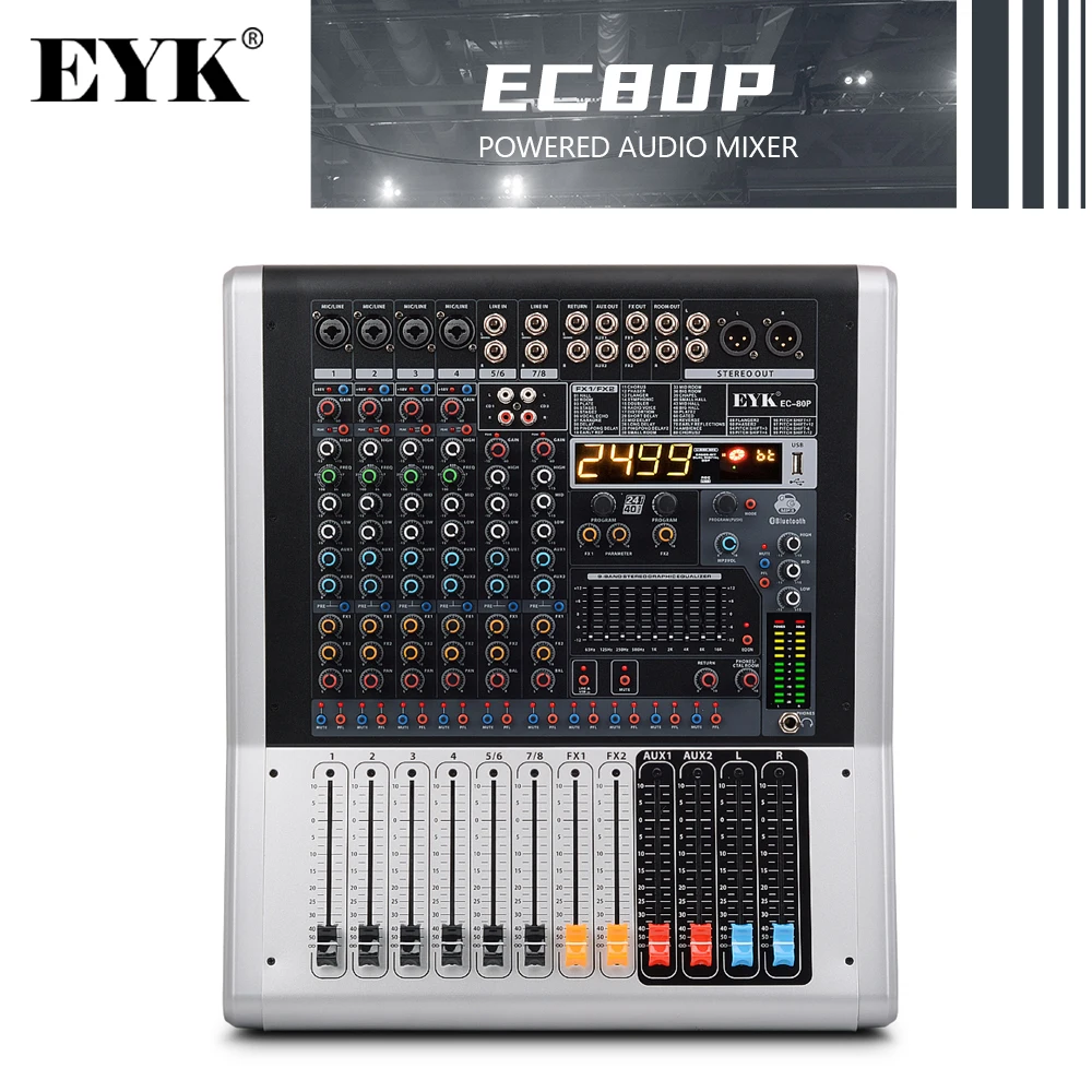 EYK EC80P 8 Каналы 4 подойдет как для повседневной носки так 2 стерео работающий на