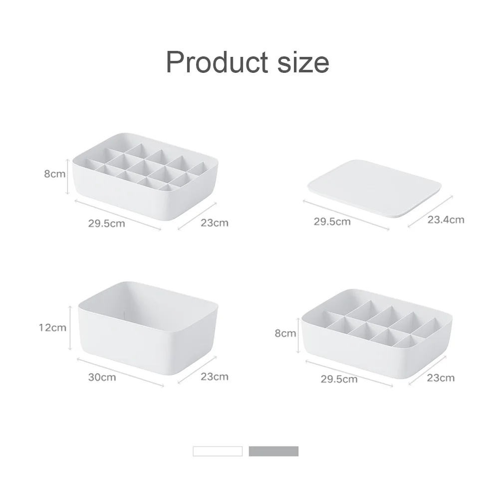 1Grid/ 10Grid/15Grid Underwear Storage Box Household Dormitory Bedroom Plastic Closet Drawer Organizer for Bra Socks Makeup
1Grid/ 10Grid/15Grid Underwear Storage Box Household Dormitory Bedroom Plastic Closet Drawer Organizer for Bra Socks Makeup