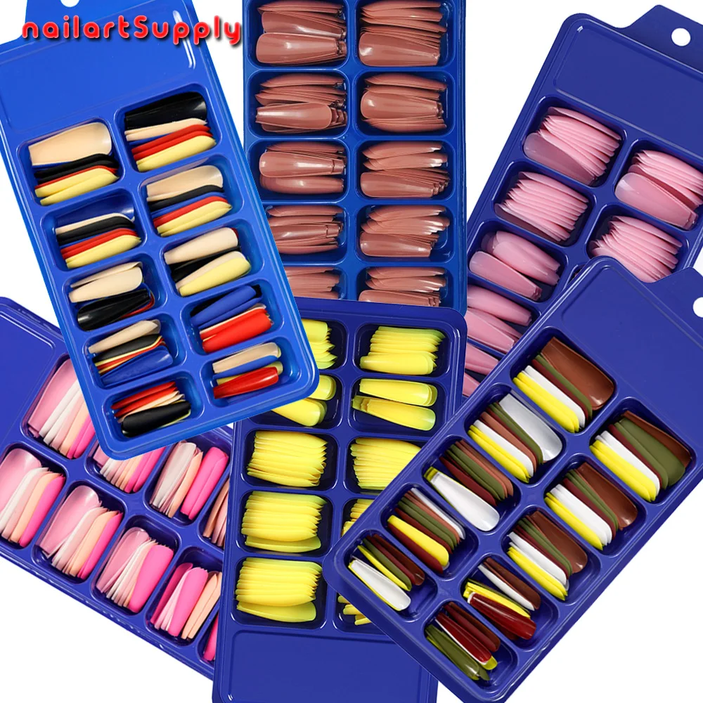 100PCS/PACK Matte Nail Tips,False Nails Coffin Fake Tip Ballerina for French Design with Box Ballet Full Cover Nail Film JHJ#2-W
100PCS/PACK Matte Nail Tips,False Nails Coffin Fake Tip Ballerina for French Design with Box Ballet Full Cover Nail Film JHJ#2-W