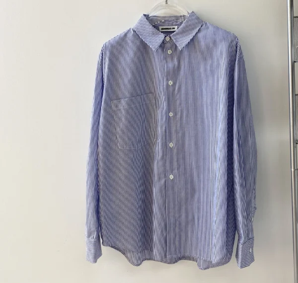 113114 New Style Autumn Fashion Classic Trendy Brand Luxury Design Letter Striped Breasted Shirt Lapel Shirt J1
113114 New Style Autumn Fashion Classic Trendy Brand Luxury Design Letter Striped Breasted Shirt Lapel Shirt J1