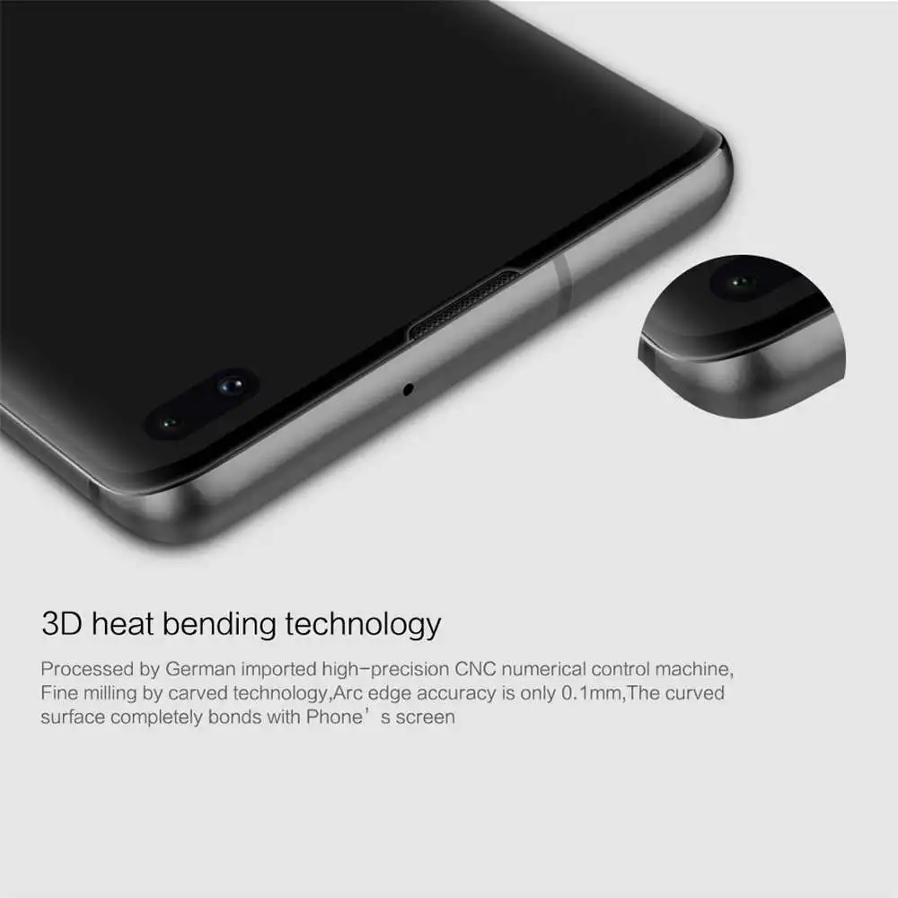 For Samsung Galaxy S10 Plus S10e S10+ NILLKIN Curved Full Covered 3D CP+Max Tempered Glass Screen Protector
For Samsung Galaxy S10 Plus S10e S10+ NILLKIN Curved Full Covered 3D CP+Max Tempered Glass Screen Protector