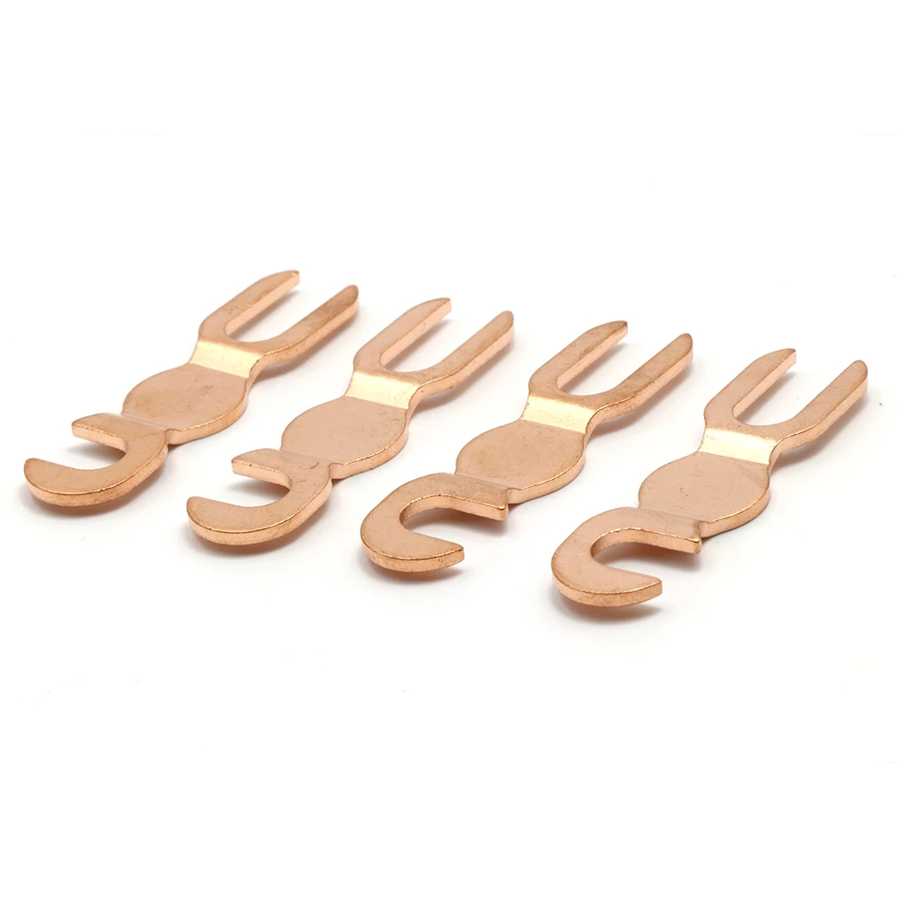 4pcs Monosaudio SP08Cu Pure Copper Parallel Connection Plate For HiFi Audio Speaker Binding Post
4pcs Monosaudio SP08Cu Pure Copper Parallel Connection Plate For HiFi Audio Speaker Binding Post