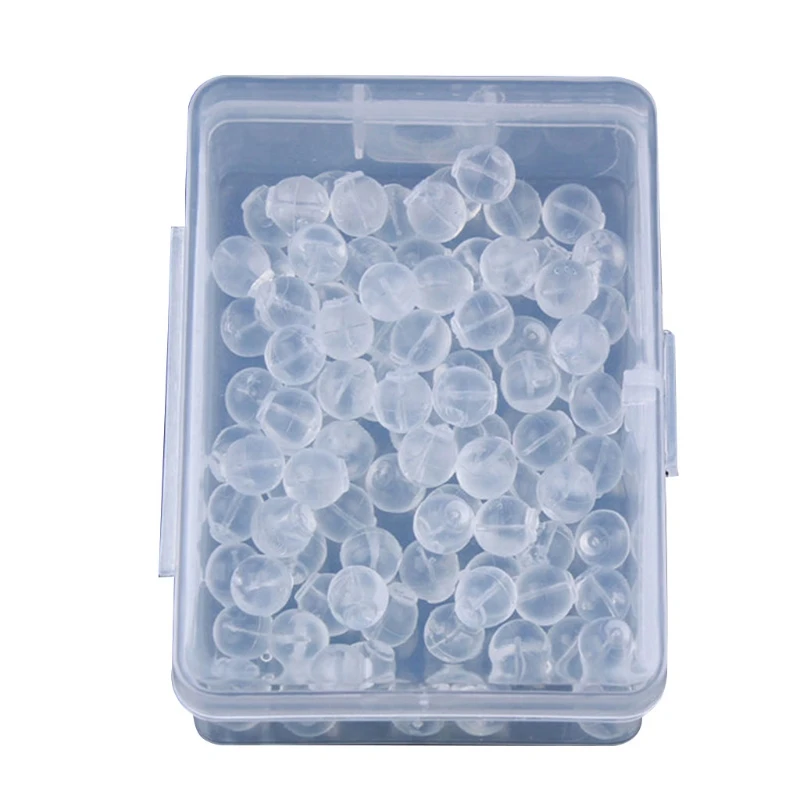 CPDD 6mm Hypoallergenic Earring Backs Stoppers Pierced Safety Backs Plastic 100 pcs
CPDD 6mm Hypoallergenic Earring Backs Stoppers Pierced Safety Backs Plastic 100 pcs