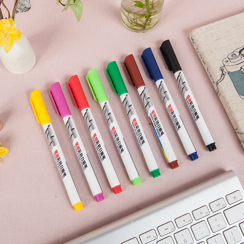Whiteboard Pen Marker Pen School Office Erasable Meeting Pen Writing Tools 8 Colors Student Children's Drawing Pen Colored Pens
Whiteboard Pen Marker Pen School Office Erasable Meeting Pen Writing Tools 8 Colors Student Children's Drawing Pen Colored Pens