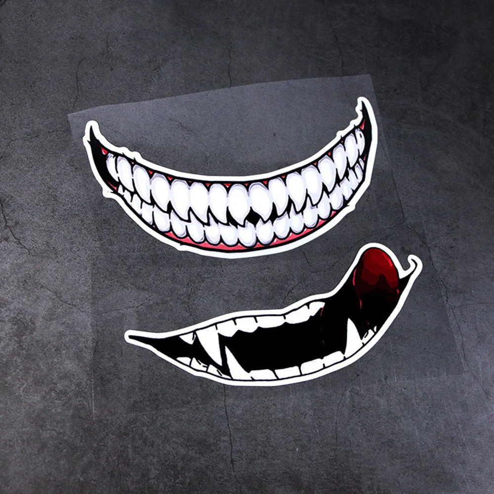 New Helmet Sticker Diy Decorate Car Styling And Decals Self Adhesive For Motorbike Evil Teeth Car Sticker Styling Auto Stickers
New Helmet Sticker Diy Decorate Car Styling And Decals Self Adhesive For Motorbike Evil Teeth Car Sticker Styling Auto Stickers