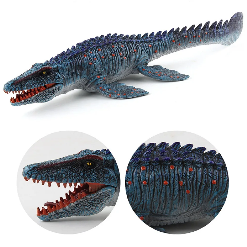 Игрушка Mosasaurus большое реалистичное существо морской король динозавр
