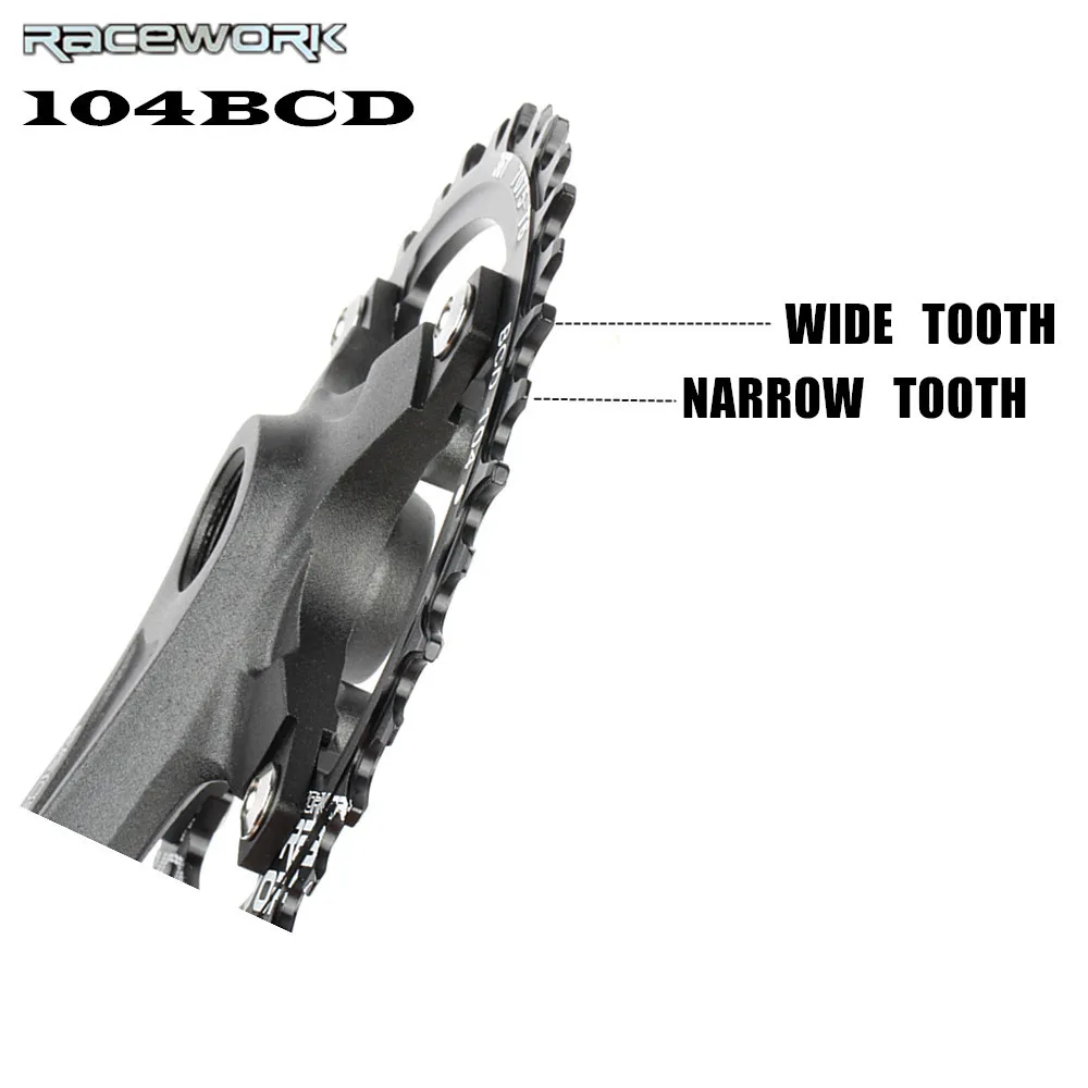 RACEWORK Bicycle Crankset Sprocket 104BCD MTB Mountain Bike Square Hole 170mm 175mm Crank 30T 32T 34T 36T 48T Chainwheel
RACEWORK Bicycle Crankset Sprocket 104BCD MTB Mountain Bike Square Hole 170mm 175mm Crank 30T 32T 34T 36T 48T Chainwheel