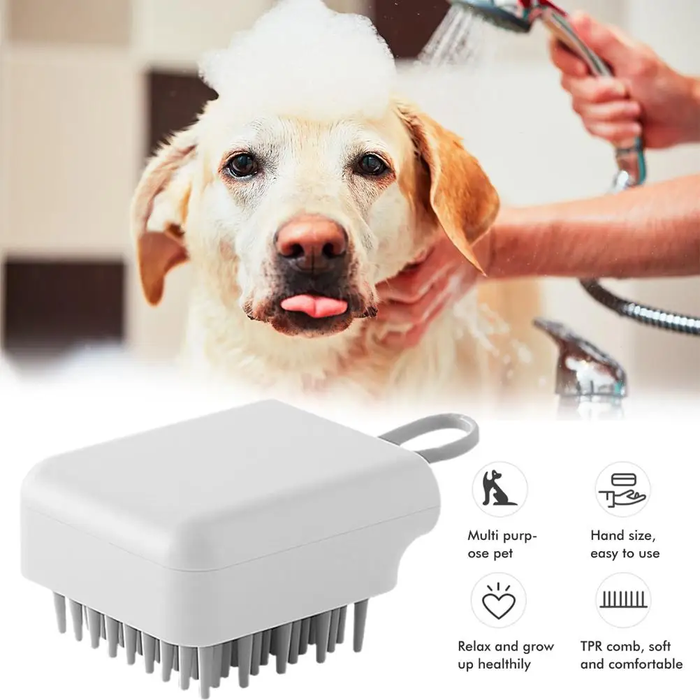 Home Square Puppy Cat Bath Brush Pet Cleaning Accessories with Lanyard Pet Grooming Brush portable Pet bath scrub
Home Square Puppy Cat Bath Brush Pet Cleaning Accessories with Lanyard Pet Grooming Brush portable Pet bath scrub