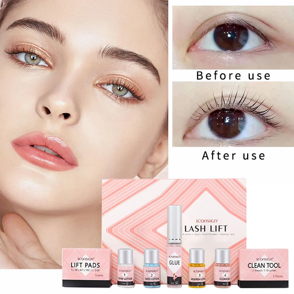 Eyelash Lift Tool Quick Curling Extensions Set Semi Permanent Lashes Perming Set Can Make Beautiful Eyes Kit for Salon Home 
Eyelash Lift Tool Quick Curling Extensions Set Semi Permanent Lashes Perming Set Can Make Beautiful Eyes Kit for Salon Home