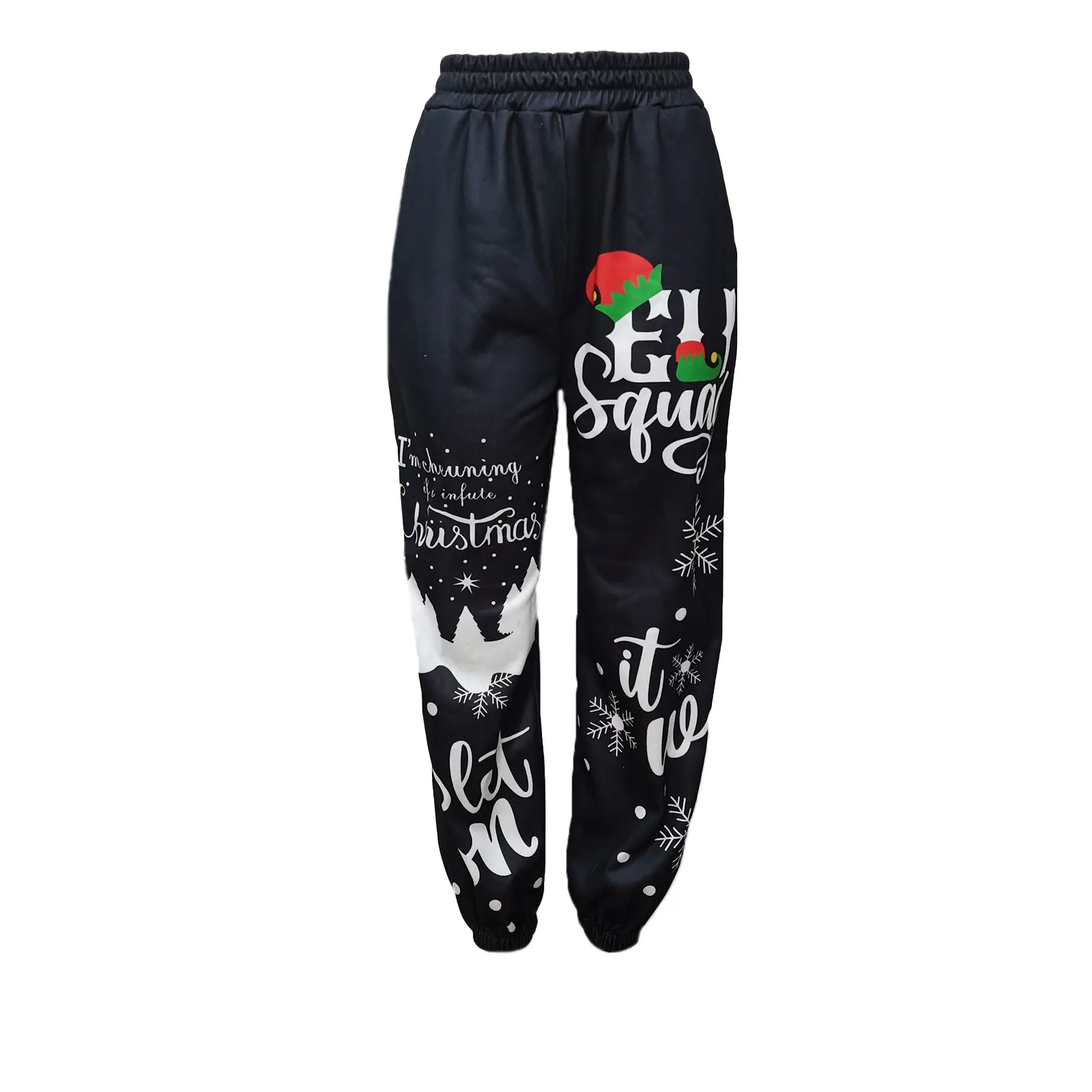 Women's Christmas Pants, High-Waist Trousers, Snowflake Letters Printed Party Dance Club Loose Fall Running Bottoms
Women's Christmas Pants, High-Waist Trousers, Snowflake Letters Printed Party Dance Club Loose Fall Running Bottoms