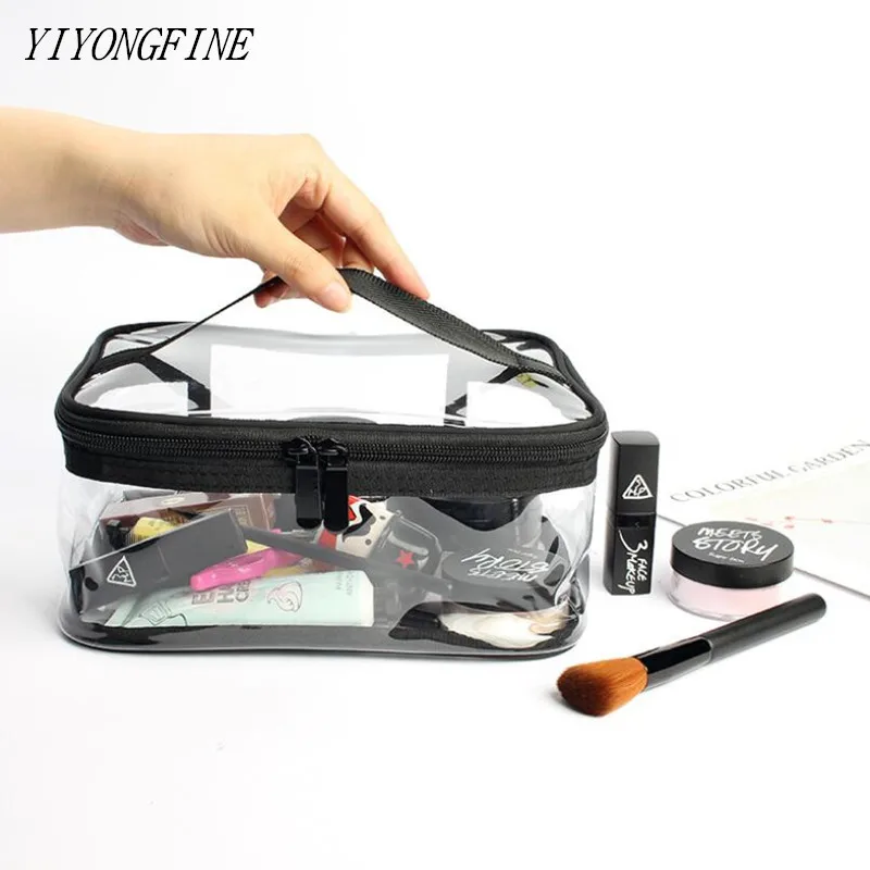 Tote Transparent PVC Cosmetic Bag Women Toiletries Makeup Bags Large Capacity Waterproof Packing Cube Neceser Travel Make Up Bag
Tote Transparent PVC Cosmetic Bag Women Toiletries Makeup Bags Large Capacity Waterproof Packing Cube Neceser Travel Make Up Bag