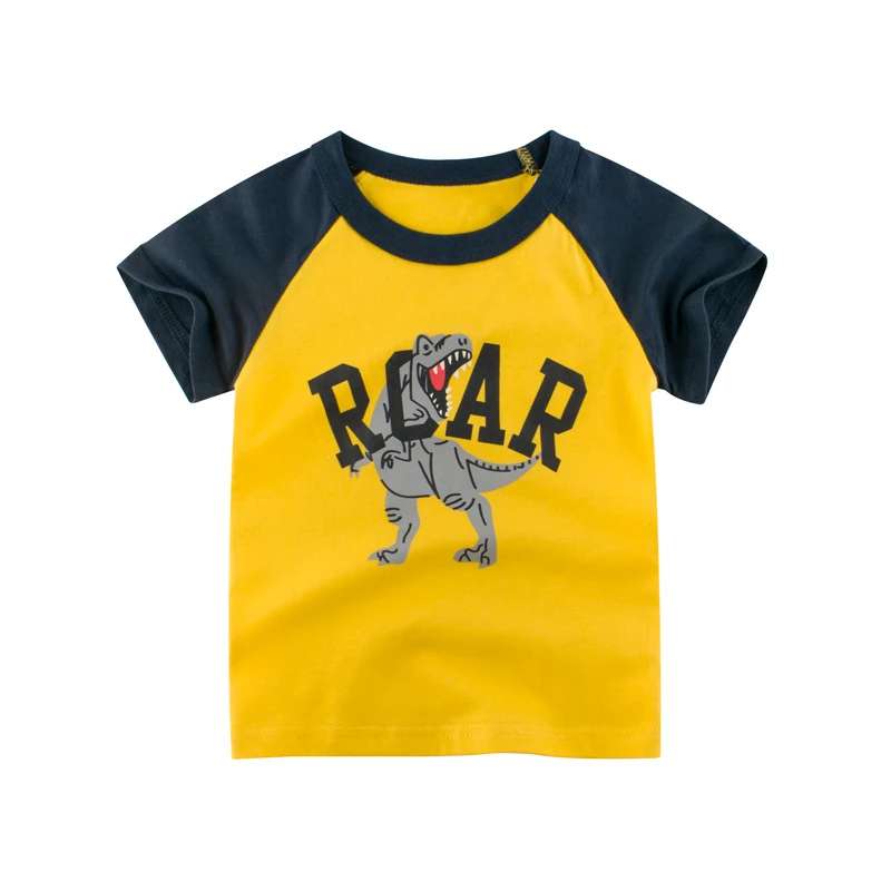 1-9 Years 2020 New Summer Baby boy clothes Cotton Children's T-shirts Kids Print T shirts Child Top Clothing Cartoon dinosaur 
1-9 Years 2020 New Summer Baby boy clothes Cotton Children's T-shirts Kids Print T shirts Child Top Clothing Cartoon dinosaur