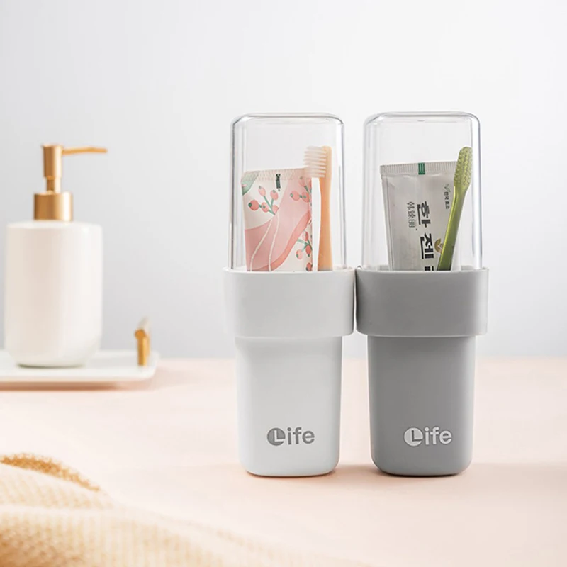 Portable Toothbrush Kits Case Toothpaste Cup Holder Protect Storage Box Travel
Portable Toothbrush Kits Case Toothpaste Cup Holder Protect Storage Box Travel