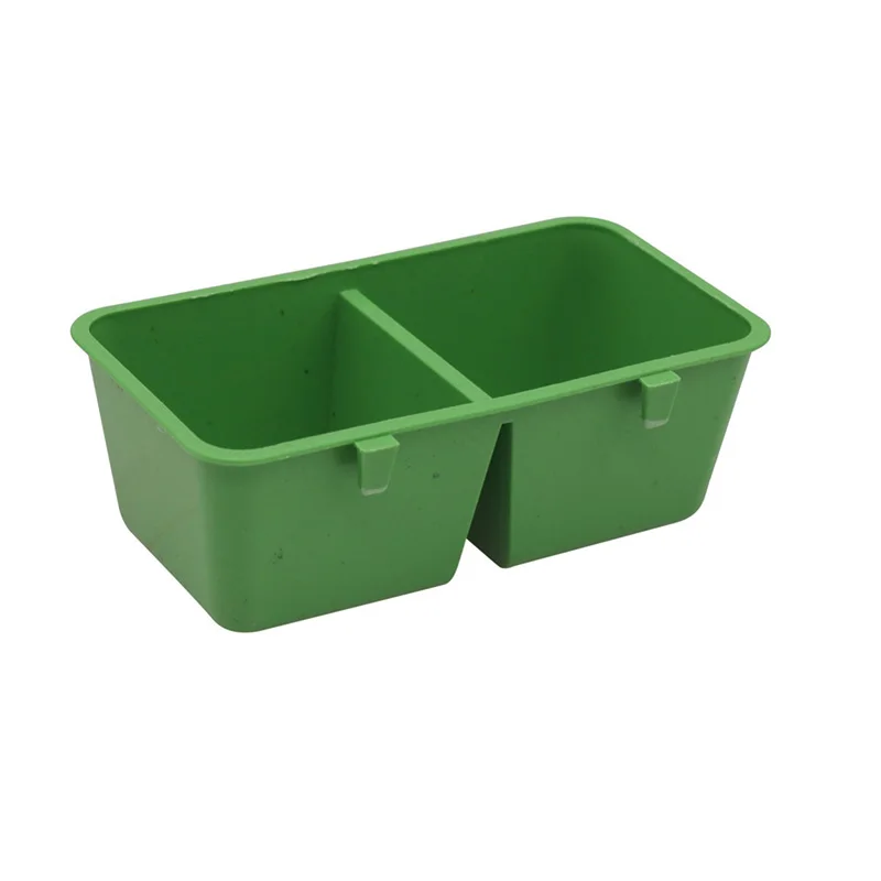 50 Pcs Green Bird Trough Parrot Pigeon Thrush Pug Mystery Bird With Two Food Troughs Length 9.8cm Height 3.5cm Width 5.5cm
50 Pcs Green Bird Trough Parrot Pigeon Thrush Pug Mystery Bird With Two Food Troughs Length 9.8cm Height 3.5cm Width 5.5cm