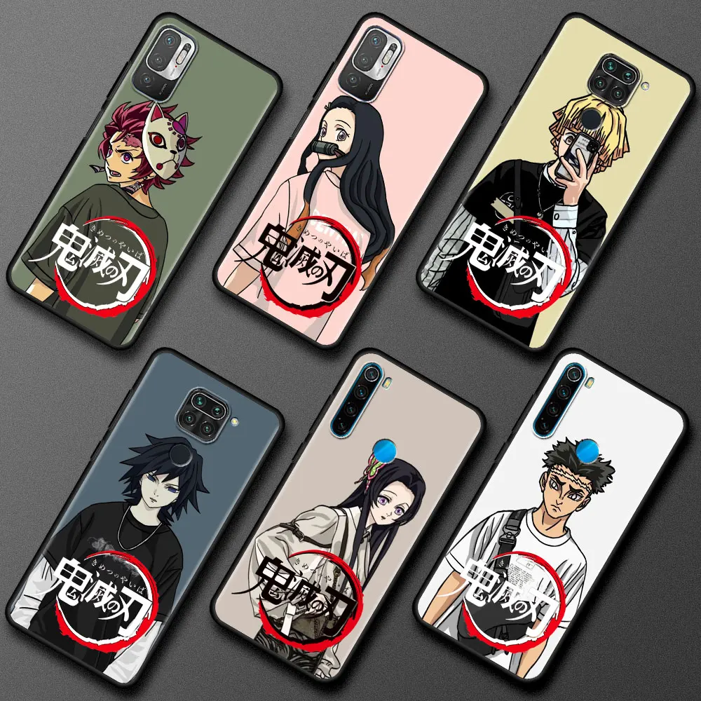 Cool Demon Slayer Cute Case For Xiaomi Redmi Note 9S 9 8 10 Pro 9C 8T 9A K40 7A 7 8A 9T 6A 6 TPU Soft Black Cell Phone Cover
Cool Demon Slayer Cute Case For Xiaomi Redmi Note 9S 9 8 10 Pro 9C 8T 9A K40 7A 7 8A 9T 6A 6 TPU Soft Black Cell Phone Cover