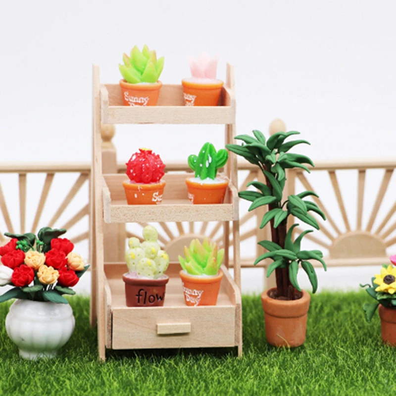 1Pcs 1:12 Scale New Dollhouse Wood Shelf Flower Stand Mini Doll House Handmade Furniture Model
1Pcs 1:12 Scale New Dollhouse Wood Shelf Flower Stand Mini Doll House Handmade Furniture Model