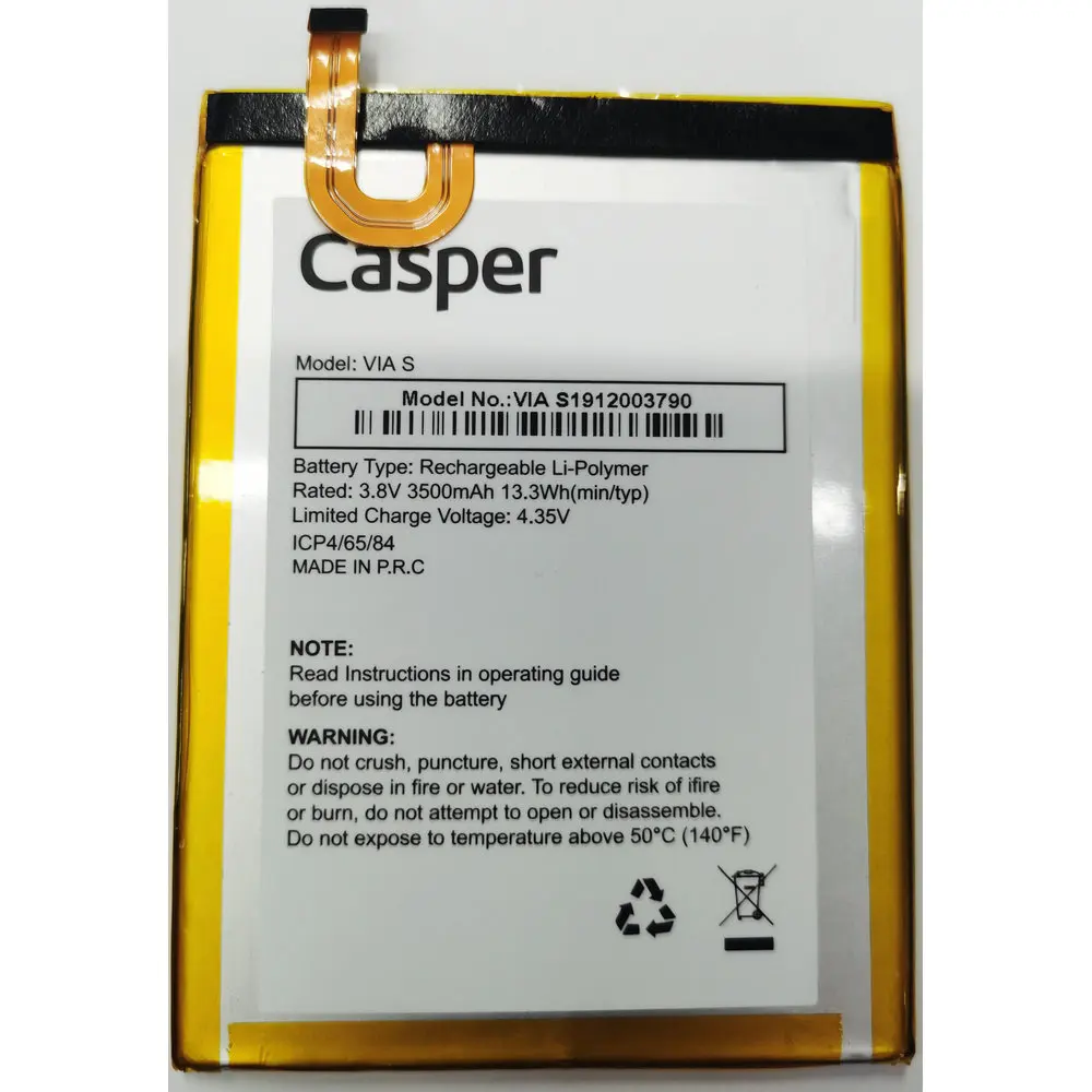 Абсолютно Новый высокое качество 3500 мАч мобильный телефон Casper VIA S Батарея для Каспер через S мобильный телефон
Абсолютно Новый высокое качество 3500 мАч мобильный телефон Casper VIA S Батарея для Каспер через S мобильный телефон